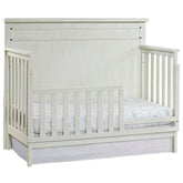 Soho Baby Ellison Crib to Toddler Bed Guard Rail Conversion Kit, Rustic White, GreenGuard Gold Certified - Like New